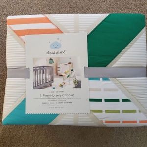 4- Piece Nursery Crib Set